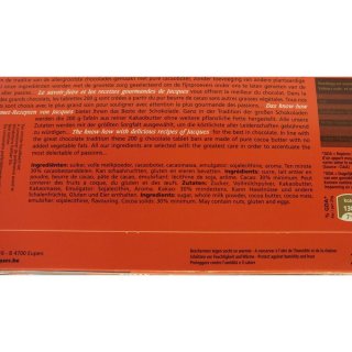 Jacques original belgische Schokolade, Chocolat au Lait, 2 x 200g Tafel (Vollmilchschokolade)