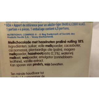 Bros Luftschokolade Melk & Praline 5 x 95g von Nestle (Vollmilch mit Pralinen-Luftschokolade)