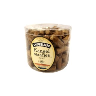 Smikkelbeer Kaneel staafjes Zacht 900g Runddose (weiche Zimtstangen)