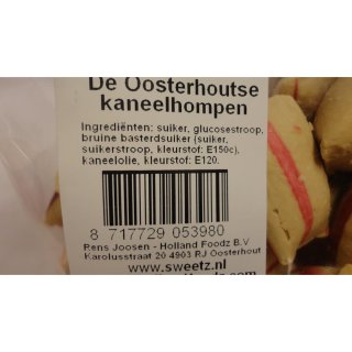 Oosterhoutse kaneelhompen 500g Beutel (Zimt Bonbons)