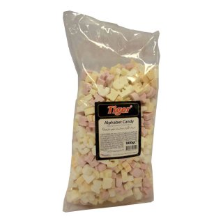 Tiger Alphabet Candy 900g Beutel (Bonbons)