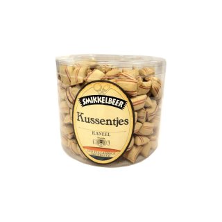 Smikkelbeer Kussentjes Kaneel 1100g Runddose (Zimt-Bonbons)