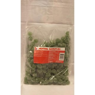 Red Band Menthol Groentjes 1000g Beutel (Eucalyptus Gummi)