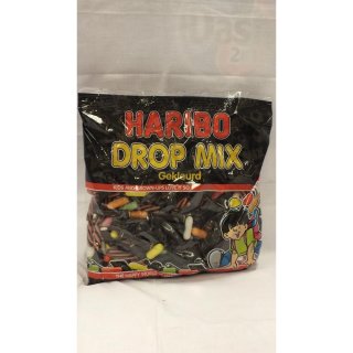 Haribo Lakritze Drop Mix Gekleurd 1000g Beutel