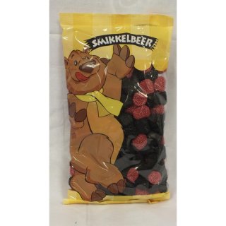 Smikkelbeer Fruchtgummi Frambozen & Bramen 1000g Beutel (Himbeeren & Brombeeren)