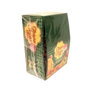 Chupa Chups Fruit, Lutscher Fruchtmix (50 Stck pro Display)