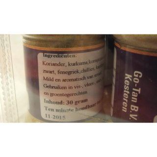 GoTan Kruiden Assorti 8 x 30g Dose (verschiedene Kräutermischungen)