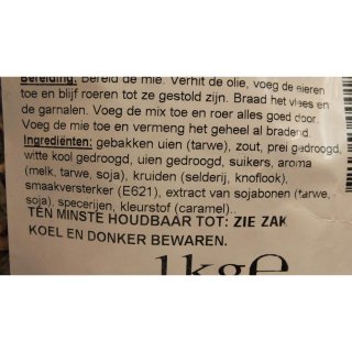 GoTan Bamikruiden 1000g Beutel (Bami Goreng Kräutermix)