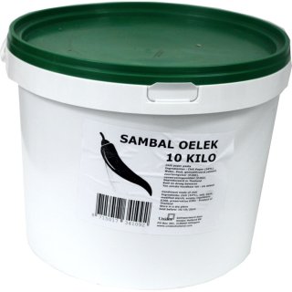 Unidex Sambal Oelek 10kg Eimer