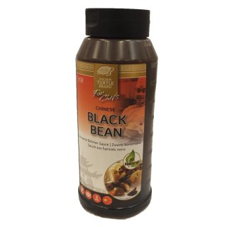 Golden Turtle Brand For Chefs Chinese Black Bean Sauce 1000ml Flasche (Schwarze Bohnen Sauce)
