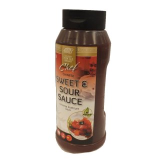 Golden Turtle Brand For Chefs Chinese Sweet & Sour Sauce 1000ml Flasche (Süß-Saure-Sauce)