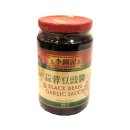 Lee Kum Kee Black Bean Garlic Sauce 368g Glas (schwarze...