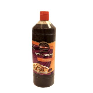 GoTan Boemboe Nasi Goreng Indonesian Sauce for Fried Rice 1000ml Flasche (Indonesische Sauce für gebratenen Reis)