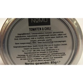 Nomu Instant Pesto Mix "Tomato & Chilli" 85g Glas