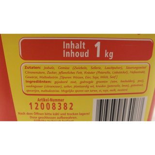 Maggi Maridor Kruidenmix Vis 1000g Dose Eimer (Würzmischung für Fisch)
