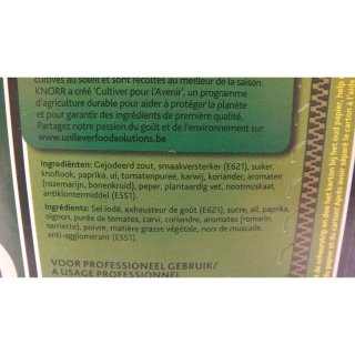 Knorr Aromat Kruidenmix voor Vlees 1000g Eimer (Kräutermix für Fleisch)