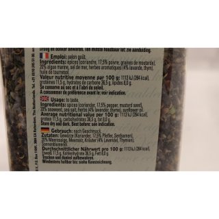 Verstegen Gewürzmischung Pure Experiences Season Pepper Seaweed Lavender 175g Dose (Pfeffer mit Lavendel & Meeresalgen)