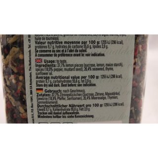 Verstegen Gewürzmischung Pure Experiences Season Pepper Seaweed Lemon 175g Dose (Pfeffer mit Zitrone & Meeresalgen)