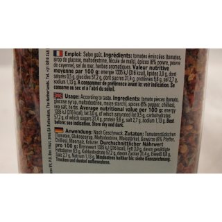 Verstegen Gewürzmischung Pure Experiences Season Pepper Arabiatta 250g Dose (Pfeffer mit Tomaten-Chili-Gewürz)