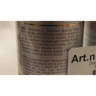 Santa Maria Gewürzmühlen Rock Salt & Black Pepper 210g (Steinsalz & schwarzer Pfeffer)