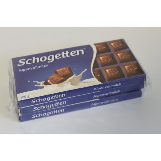 Schogetten Vollmilch 3er Pack (3x100g)
