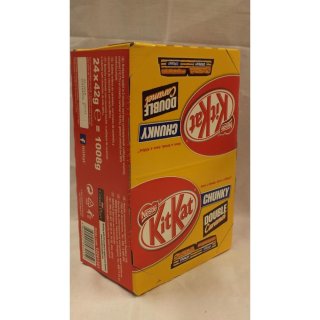 KitKat Chunky Double Caramel Schokoladen-Riegel 24 x 42g Karton