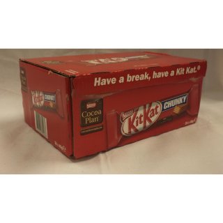 KitKat Chunky Schokoladen-Riegel 24 x 48g Karton