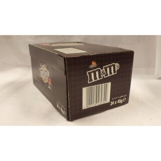 m&ms Choco Schokolade VPE (24x45g Beutel)