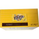 m&ms Peanut (Erdnuss) (24x45g Packung)