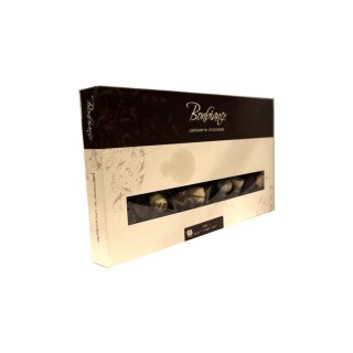 Bonbiance patisserie chocolade luik puur melk wit 830g Packung (gefüllte Schokolade)