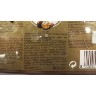 Ferrero Rocher 200g Box (Schokoladenkugel mit Haselnuss 16 Stck.)