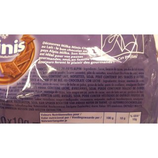 Milka Minis Chocolat Au Lait 20 X 10g Beutel Vollmilchschokolade Min