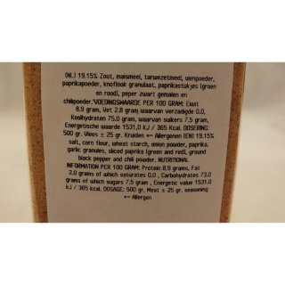 Corny Bakers Enchilada Seasoning 650g Dose (Enchilada Gewürz)