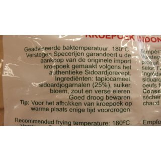 Verstegen Kroepoek 500g Beutel (Krabbenchips)