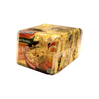 Lucullus Indomie Instant Noodles Chicken 5 x 70g Packung (Instant-Nudeln Huhn)