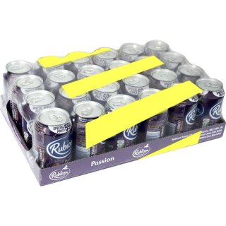 Rubicon Sparkling Passion 24 x 0,33l Dose (Passionsfrucht mit Kohlensäure)