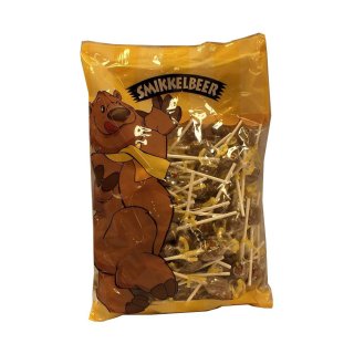 Smikkelbeer Salmiak Lollys 100Stck. (Salmiak Lutscher 1kg pro Beutel)