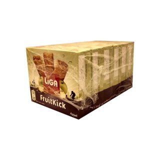 Liga Fruitkick Appel, 6 x 200g  (Fruchtriegel mit Apfelgeschmack)