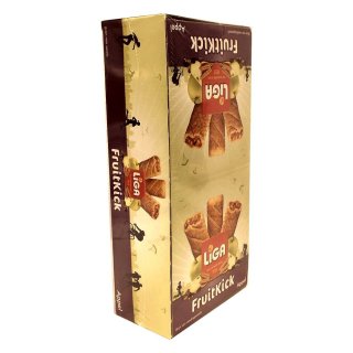 Liga Fruitkick Appel, 24 x 33g  (Fruchtriegel mit Apfelgeschmack)