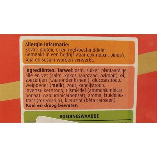 Hellema Smoeltjes Speculaasjes, 1000g Karton (kleine Spekulatius Gesichter)