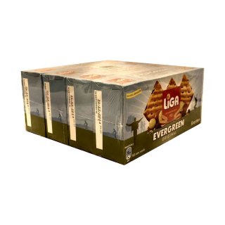Liga Evergreen Original Krenten, 4 x 225g Packung (Vollkornsnack mit Johannisbeere)