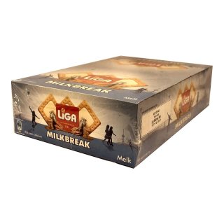 Liga Milkbreak, 24 x (2x 43g) (Weizenmehlkekse mit Milchklecks)