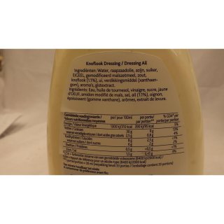 Hellmanns Knoflook Dressing 1000ml Flasche (Knoblauch Dressing)
