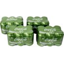 Coca Cola Life 4 Pack á 6 x 0,33l Dose eingeschweißt (24 Dosen Coca Cola Stevia)