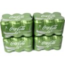 Coca Cola Life 4 Pack á 6 x 0,33l Dose eingeschweißt (24 Dosen Coca Cola Stevia)