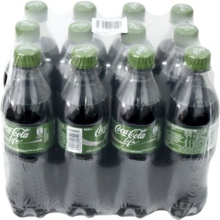 Coca Cola Life 12 x 0,5l Pet-Flasche (Coca Cola Stevia)