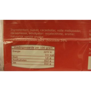 Voor Jou Kanjer 3 x 71g Tafel (Schokolade)