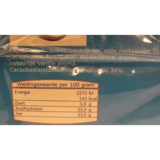 Voor Jou Thanks 3 x 71g Tafel (Schokolade)