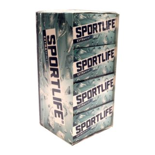 Sportlife Kaugummi Extra Mint 48 x 12 Stck. Packung (Minz-Kaugummis)