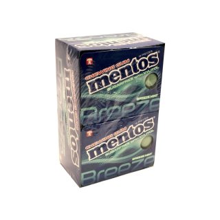 Mentos Pure Fresh Breeze Mint Kaudragees 12 x 9 Stck. Packung (mit Xylitol)